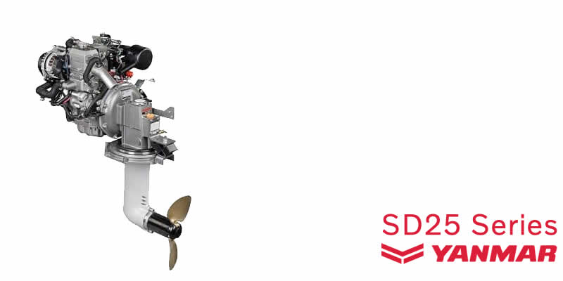 Show products in category Yanmar SD25 Saildrive Series
